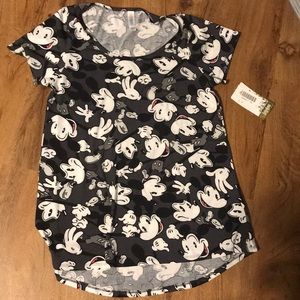 LuLaRoe Mickey Mouse classic t NWT
